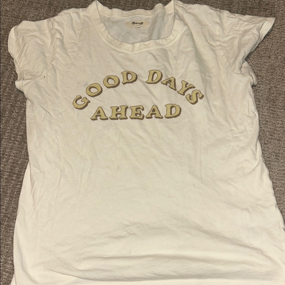 Madewell Cream Tee